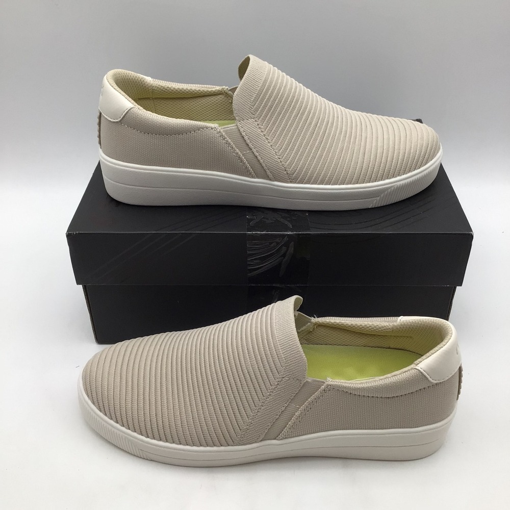 Ryka Viv Ease Knit Slip On Sneakers French Beige J8793F1250 Womens Size 9 M NEW